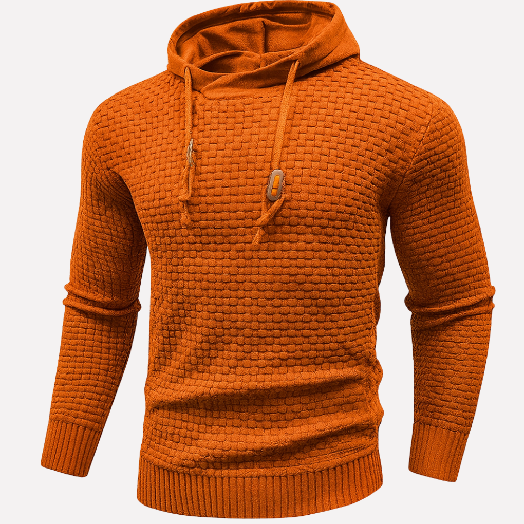 Męski Hoodie – Relaksowany Pulower