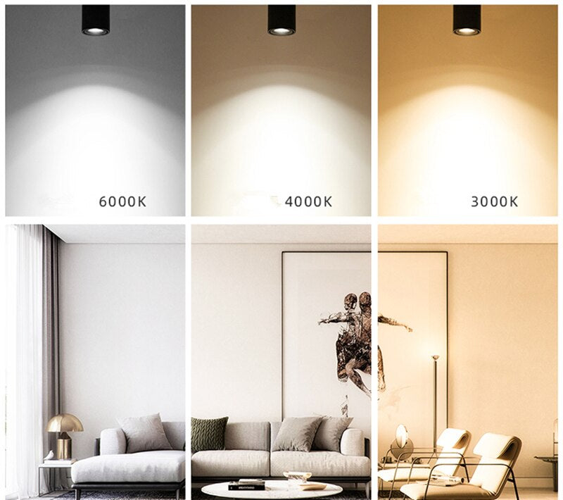 Reflektor sufitowy LED – 7W, 12W, 15W