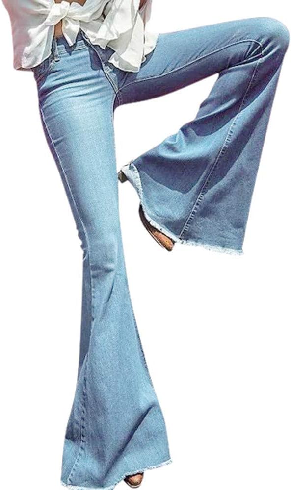 Elastyczne Dzwony Jeans