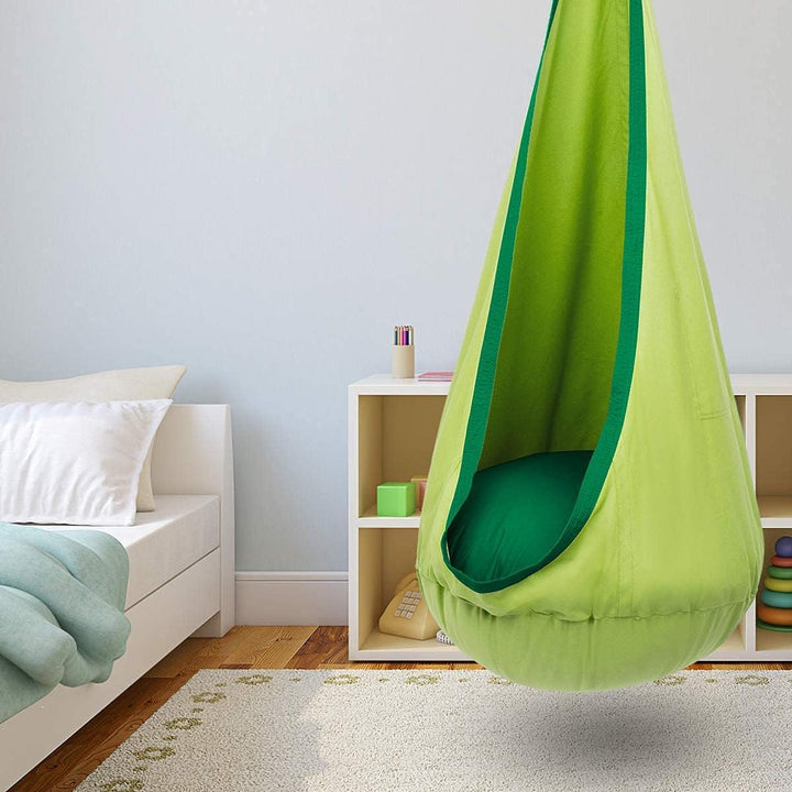 Fotel bujany wiszący – relaksujący i zabawny design