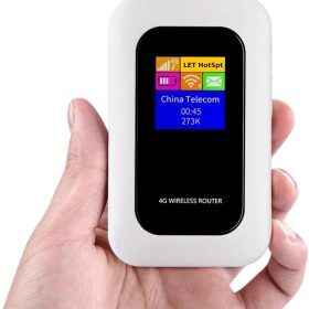 RoamWave 5G przenośny hotspot WiFi do podróży lub użytku domowego