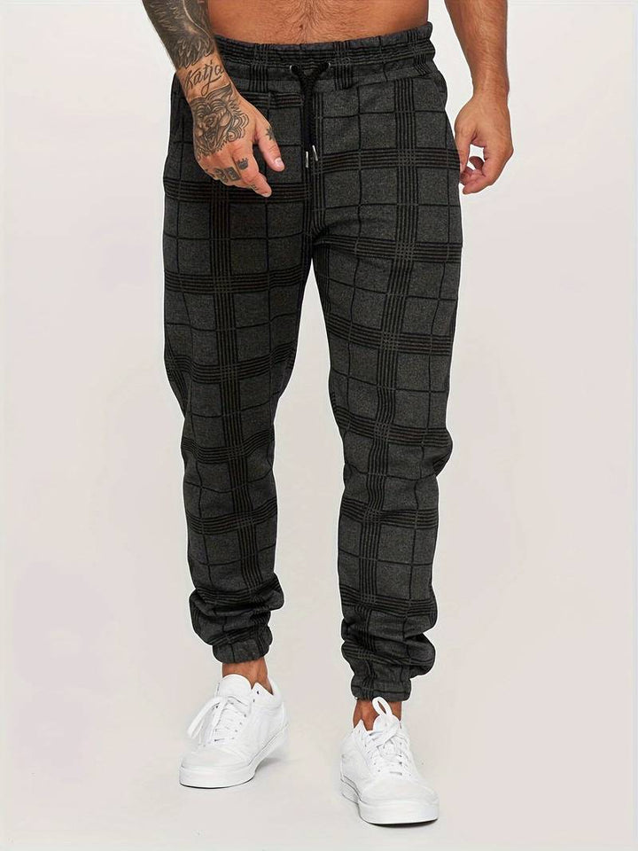 UrbanFit – Krateczkowe Slim Fit Joggers dla Mężczyzn