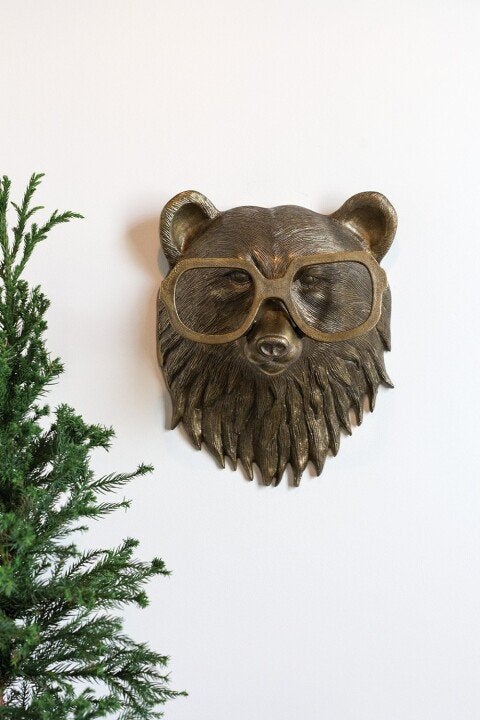 Zabawna dekoracja ścienna z głowami zwierząt - WallCritters