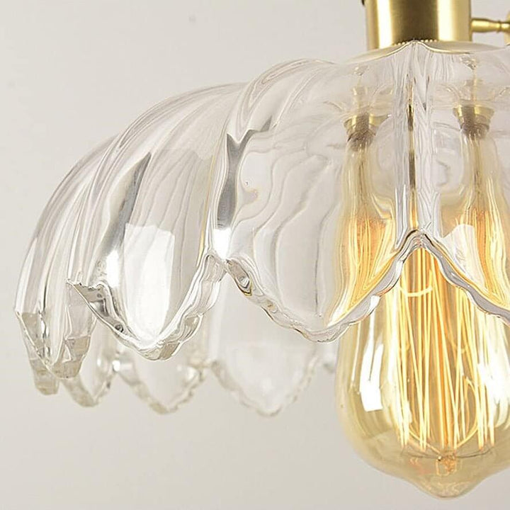 Szklana Lampa Wisząca - Romantyczna Atmosfera
