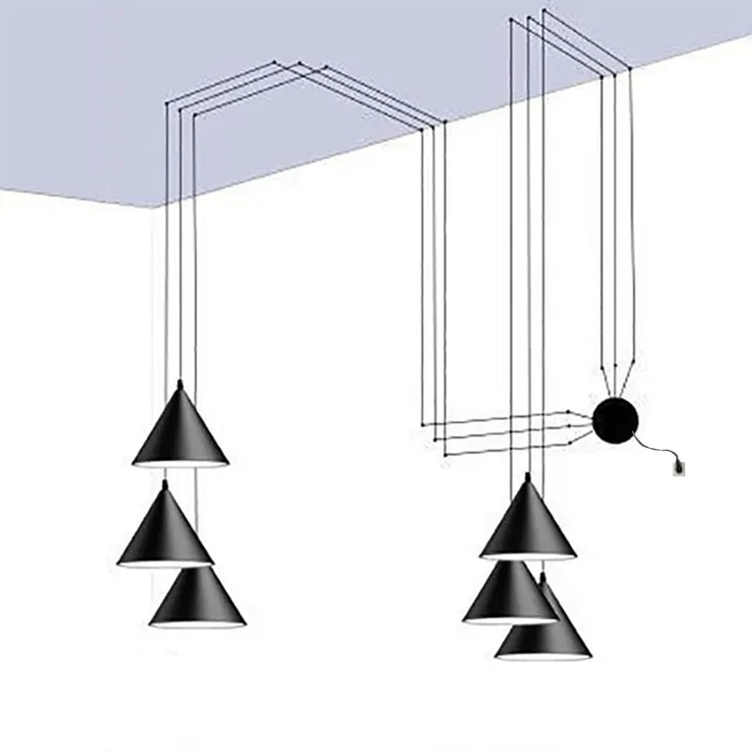 Nowoczesna lampa wisząca | Minimalistyczny design w metalu