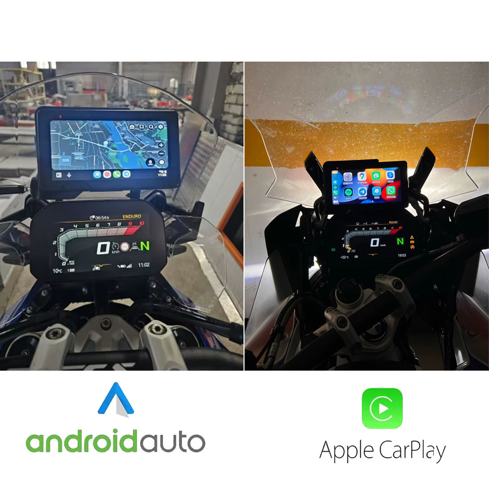 Motocykl BMW GS | Nawigacja CarPlay | Wodoodporna