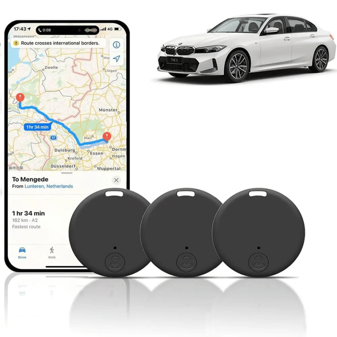 3x mini lokalizator GPS – lokalizator do samochodu i kluczy