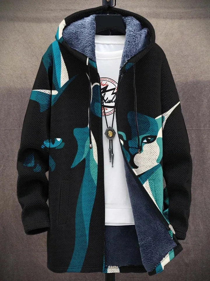 Milan – Retro Kamizelka Colorblock dla Mężczyzn