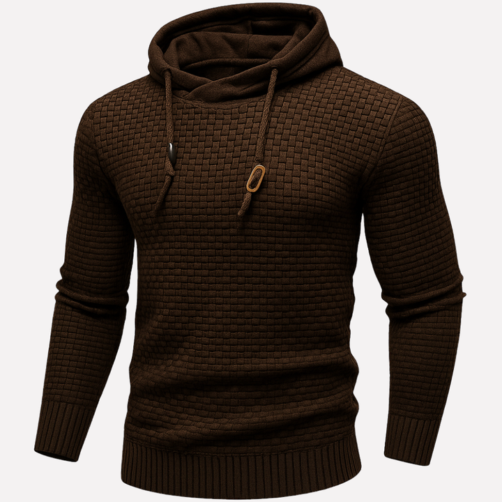 Męski Hoodie – Relaksowany Pulower