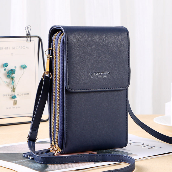 Torba na Telefon z Ekranem Dotykowym i Funkcją Portfela – Kompaktowa Torba Crossbody na Co Dzień