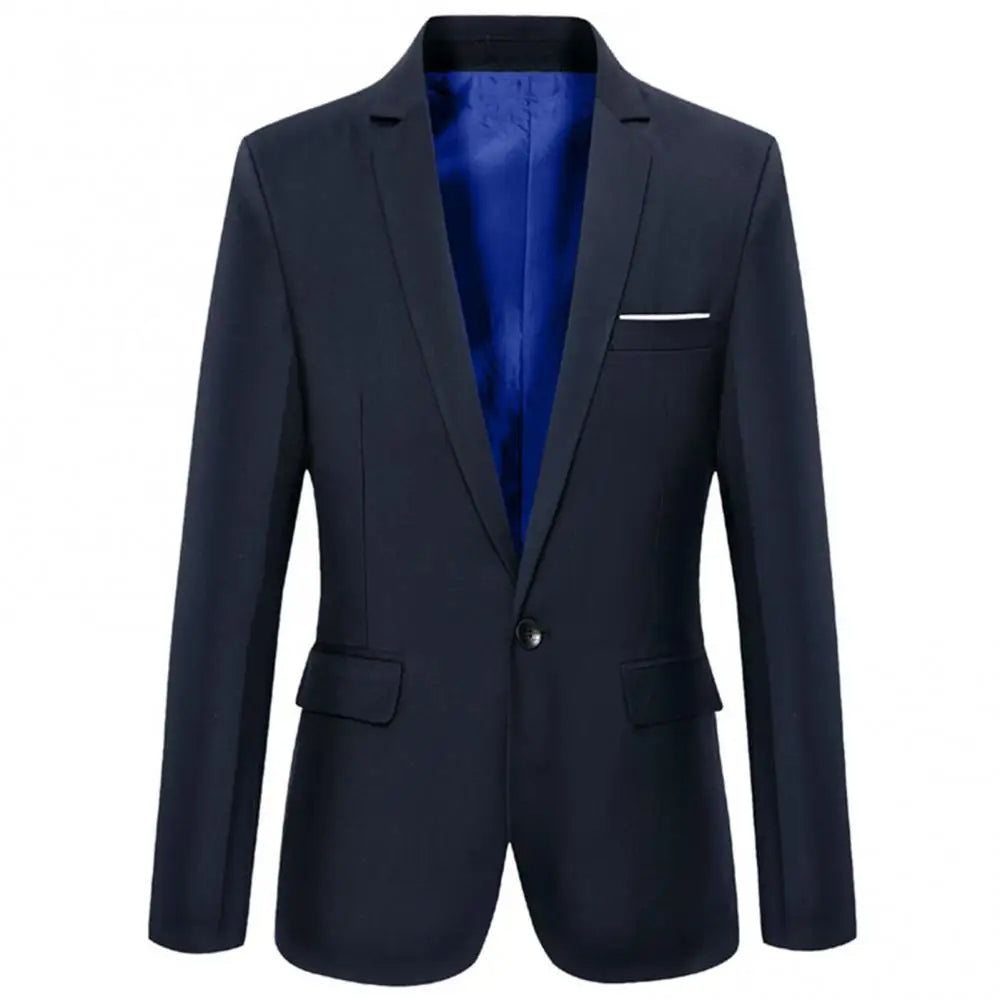 Slim Fit Business Blazer dla Mężczyzn