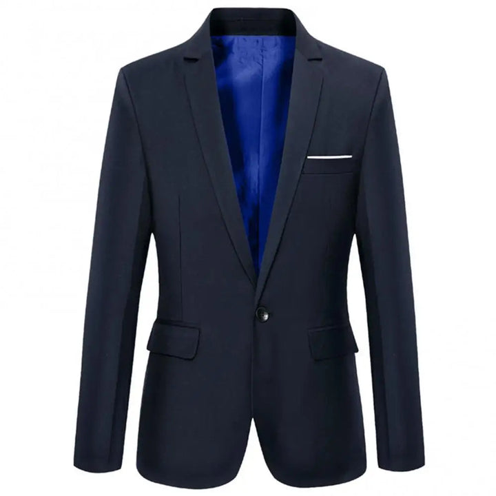 Slim Fit Business Blazer dla Mężczyzn