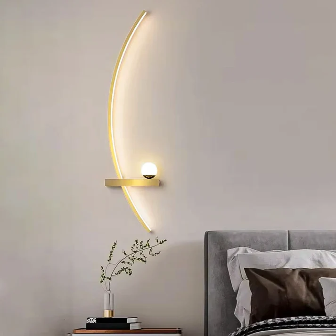 Zetra – Luksusowa lampa ścienna LED