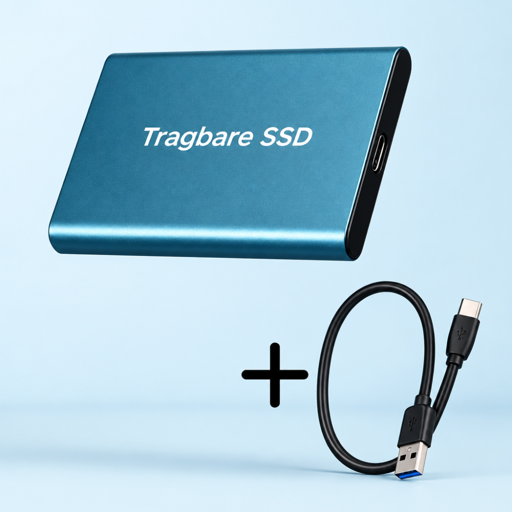 Przenośny dysk SSD 30 TB z wytrzymałą obudową