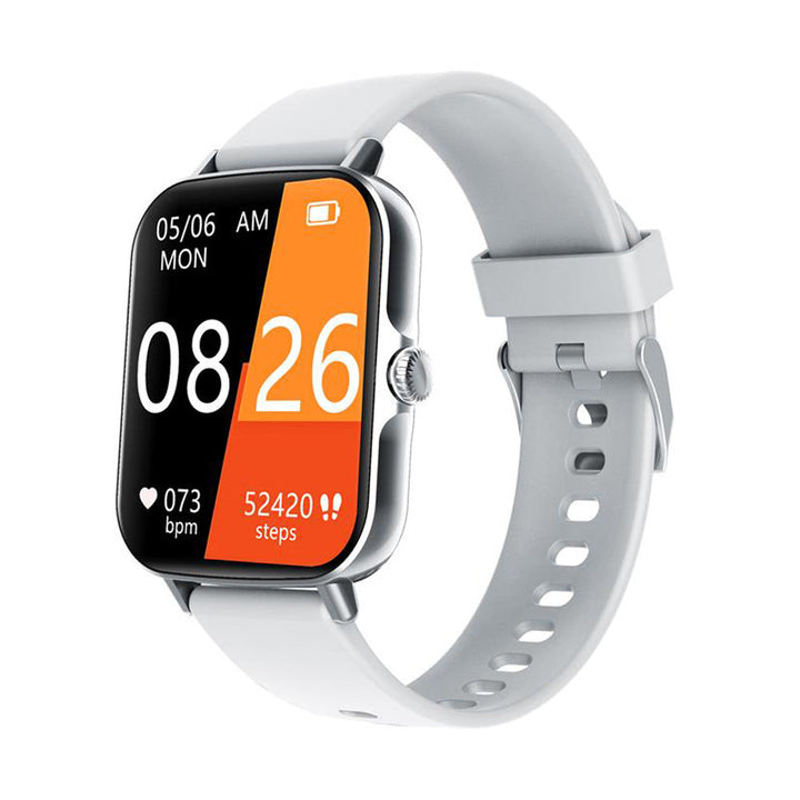 Wodoodporny smartwatch z pomiarem ciśnienia krwi, saturacji krwi i snu
