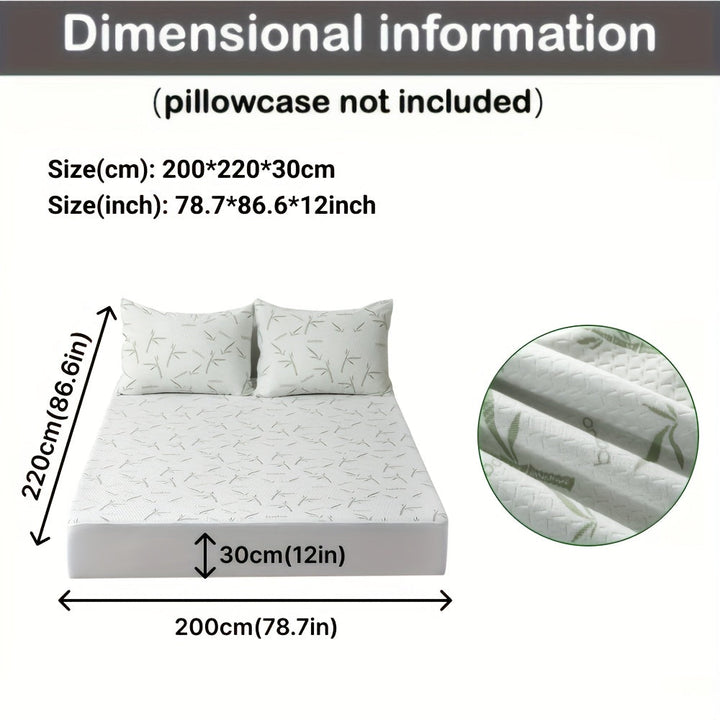 Nakładka na materac BambooCool – przewiewna i chłodząca dla lepszego komfortu snu