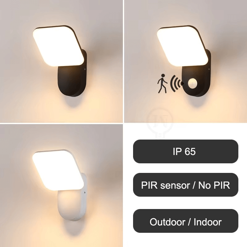 Inteligentna lampa ścienna LED z czujnikiem ruchu