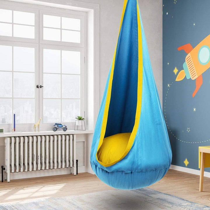 Fotel bujany wiszący – relaksujący i zabawny design