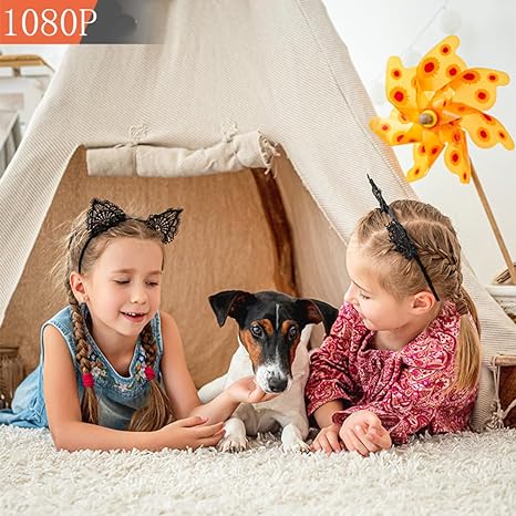 Bezprzewodowa mini kamera monitorująca Wi-Fi 1080P, akumulatorowa