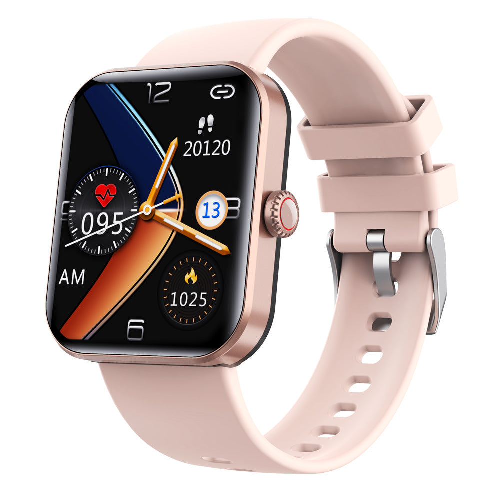 Wodoodporny smartwatch z pomiarem ciśnienia krwi, saturacji krwi i snu