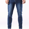 Męskie dżinsy slim fit casual stretch