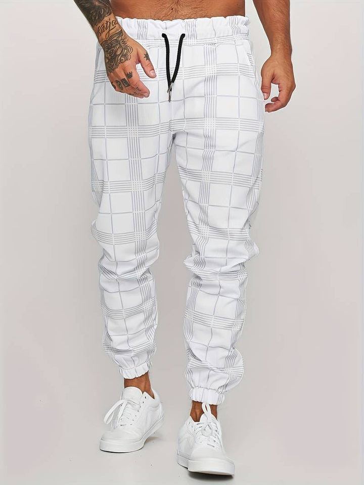 UrbanFit – Krateczkowe Slim Fit Joggers dla Mężczyzn