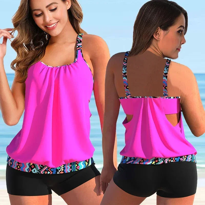 Stylowy Kwiatowy Styl Bikini