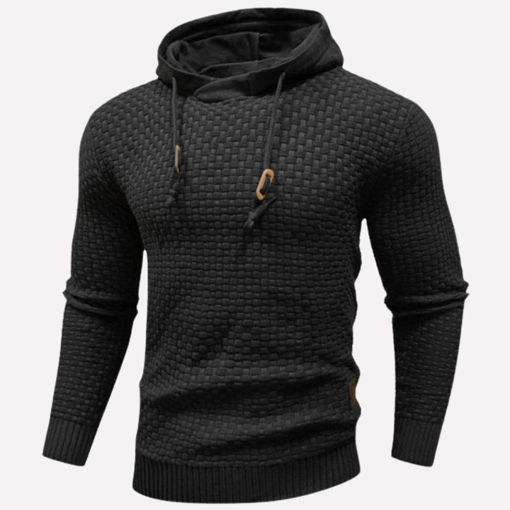 Męski Hoodie – Relaksowany Pulower