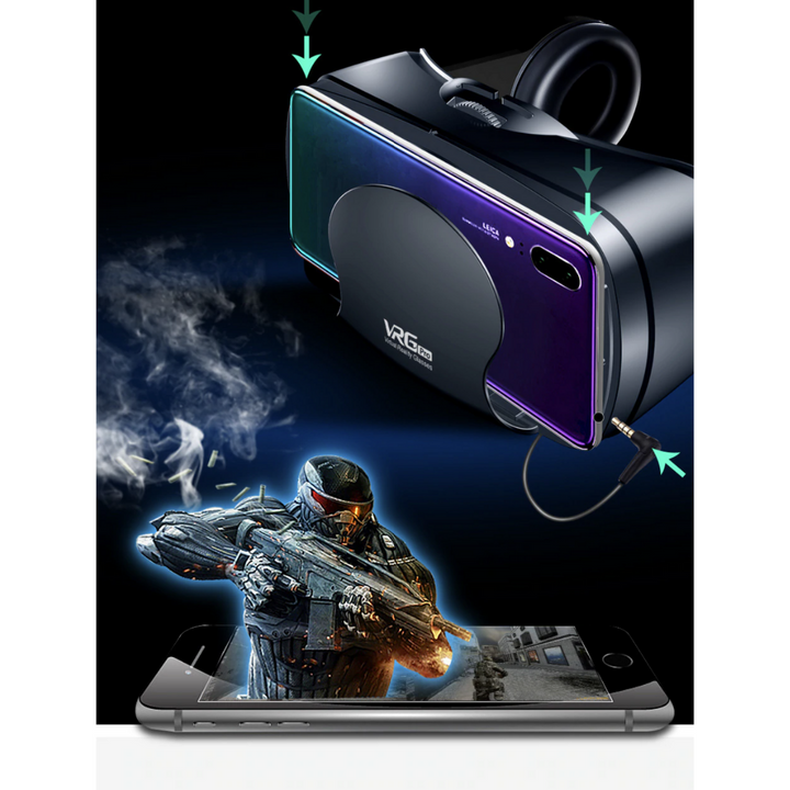Innowacyjne Okulary VR Headset do iPhone i Android Immersyjna Wirtualna Rzeczywistość w Zasięgu Ręki