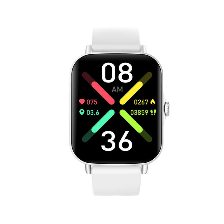 Wodoodporny smartwatch z pomiarem ciśnienia krwi, saturacji krwi i snu