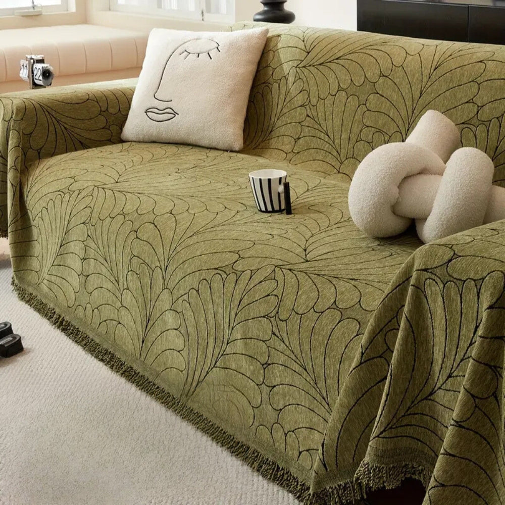Pokrowiec na sofę Frond Design odwracalny