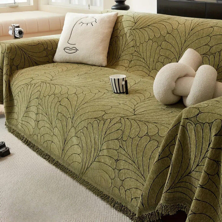 Pokrowiec na sofę Frond Design odwracalny