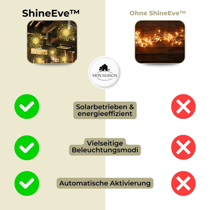 2+1 GRATIS | ShineEve – lampki solarne na tętniące życiem wieczory