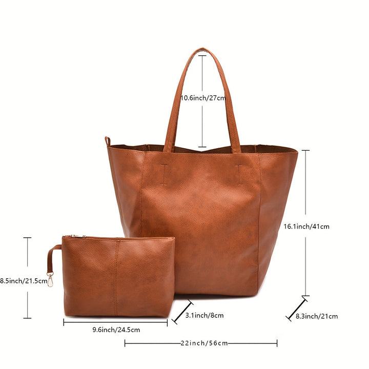 Elegancka miękka torba tote – praktyczna i modna