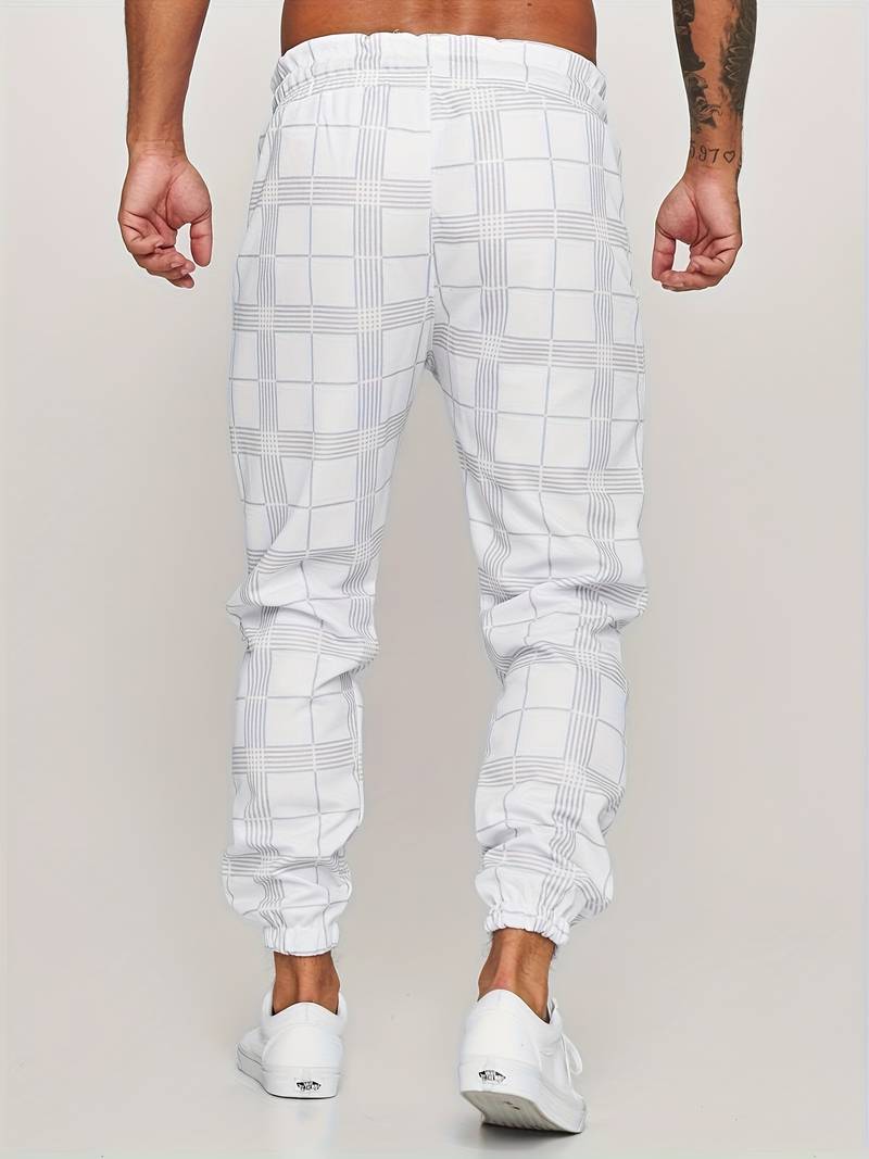 UrbanFit – Krateczkowe Slim Fit Joggers dla Mężczyzn