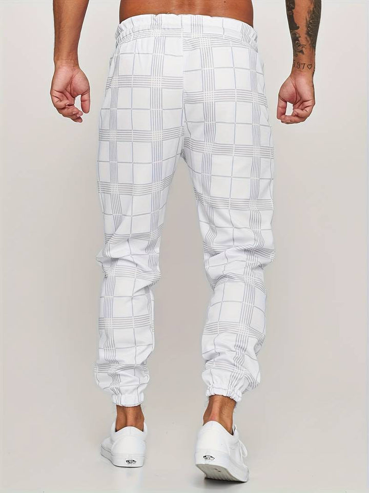 UrbanFit – Krateczkowe Slim Fit Joggers dla Mężczyzn