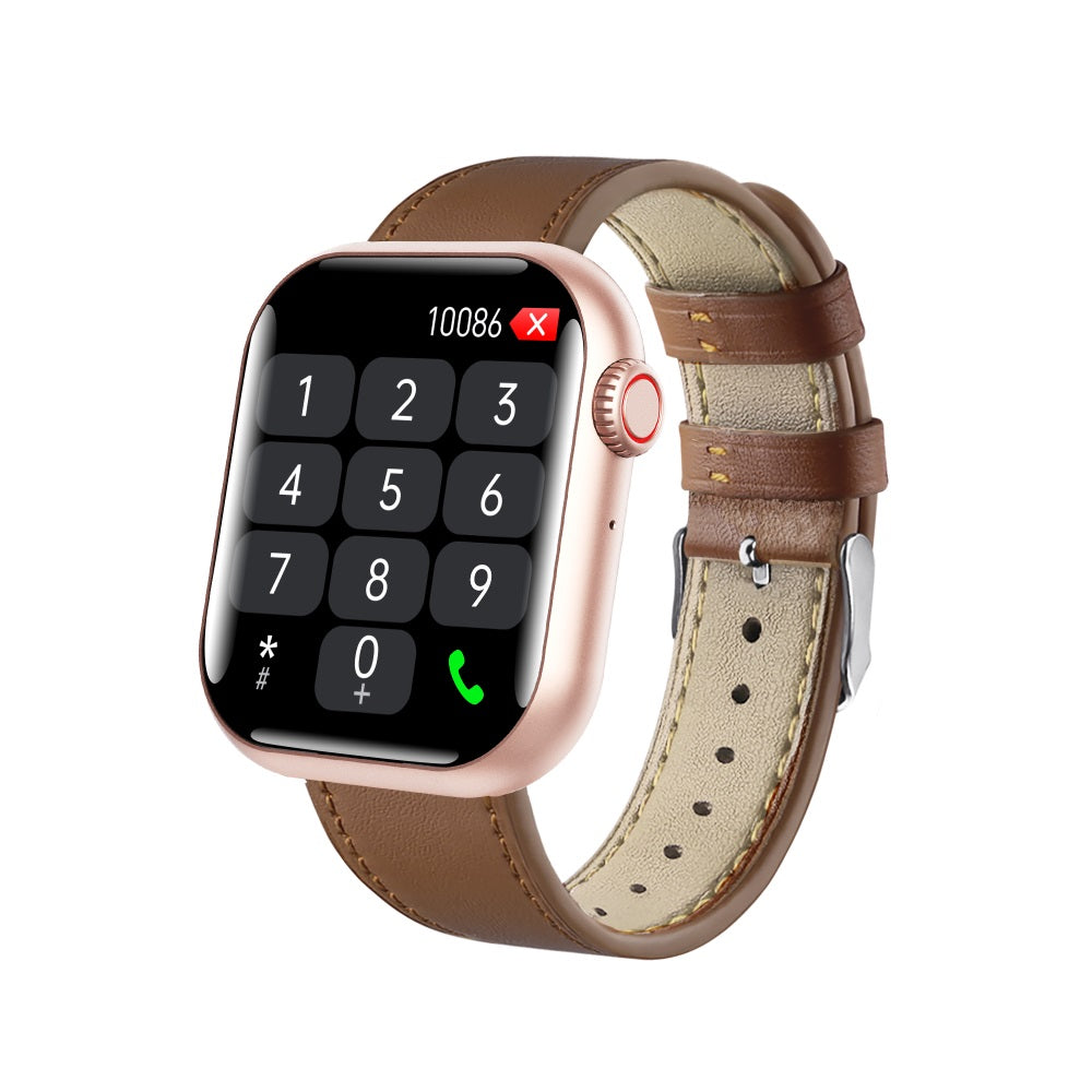 Wodoodporny smartwatch z pomiarem ciśnienia krwi, saturacji krwi i snu