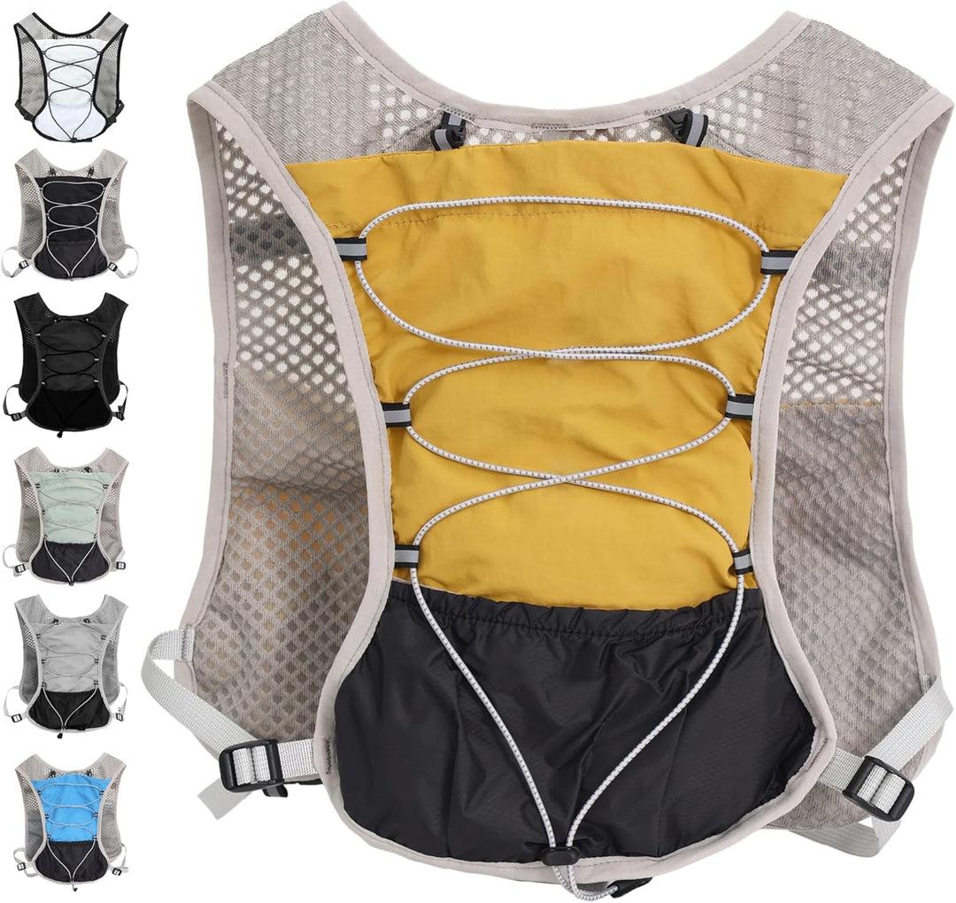 Ultralekka kamizelka biegowa z hydratacją i zbiornikiem na wodę 2L – Dravien