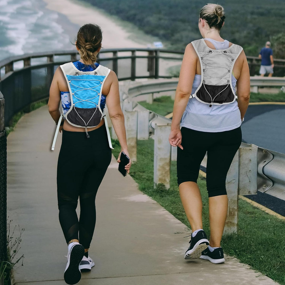 Ultralekka kamizelka biegowa z hydratacją i zbiornikiem na wodę 2L – Dravien