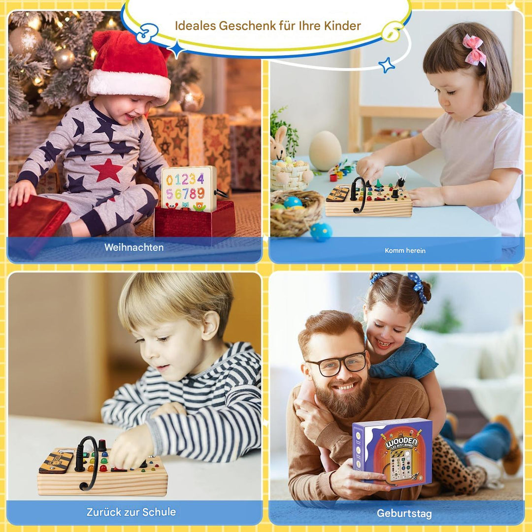 Interaktywna tablica Montessori dla dzieci - BrightStart