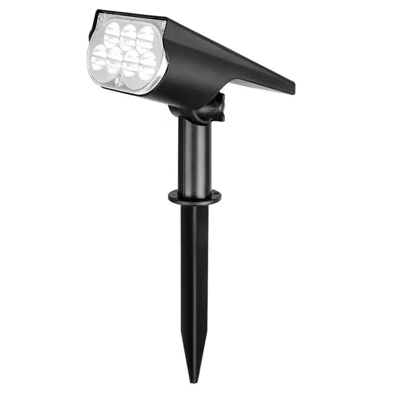 Stylowa wodoodporna solarna lampa ogrodowa