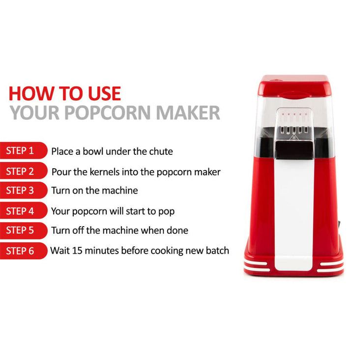 1200W Elektryczna Maszyna do Popcornu