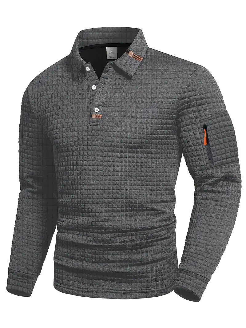 Riko™ | Nowoczesny pikowany sweter casual