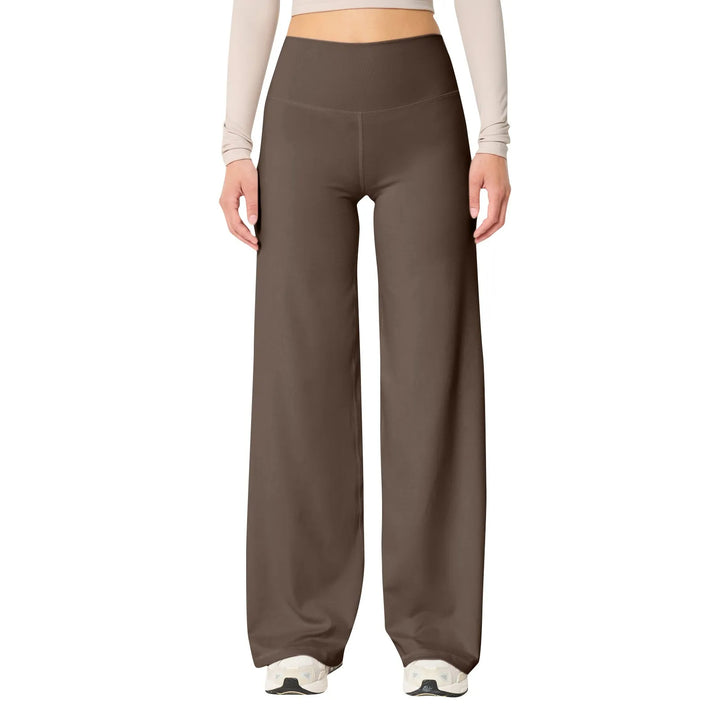 Wysokie Spodnie Yoga Stretch dla Kobiet – Flattering Fit i Komfort przez Cały Dzień