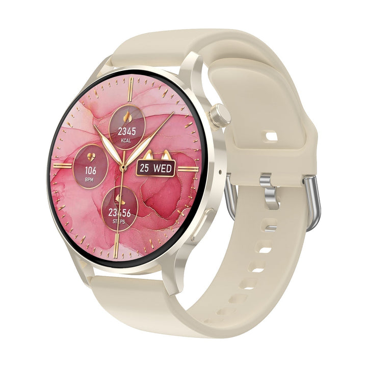 Wodoodporny smartwatch z pomiarem ciśnienia krwi, saturacji krwi i snu