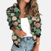 Kurtka Bomber Inspirowana Vintage dla Kobiet