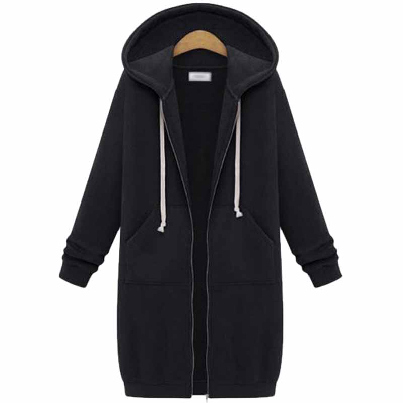 Casualowy długi kardigan damski - CozyZip