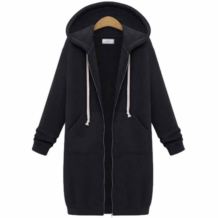 Casualowy długi kardigan damski - CozyZip