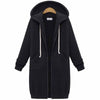 Casualowy długi kardigan damski - CozyZip