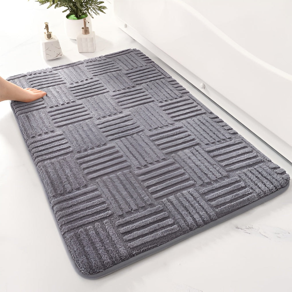 Ultra-absorbujący, dodatkowo miękki puchaty dywanik łazienkowy